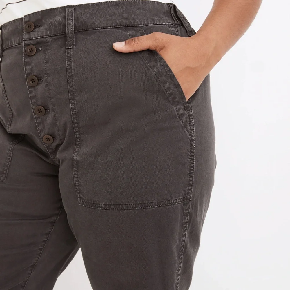 MADEWELL Griff Pull-On Tapered Fatigue Cargo Pants Size 26 - Picture 13 of 14